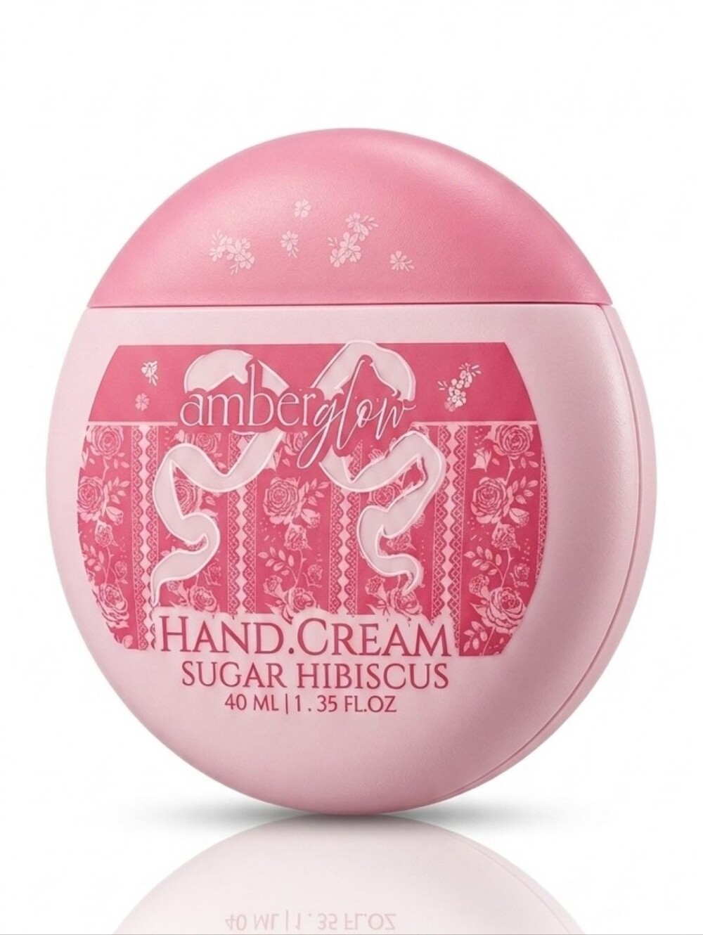Amberglow Sugar Hibiscus Hand Cream - Pink New